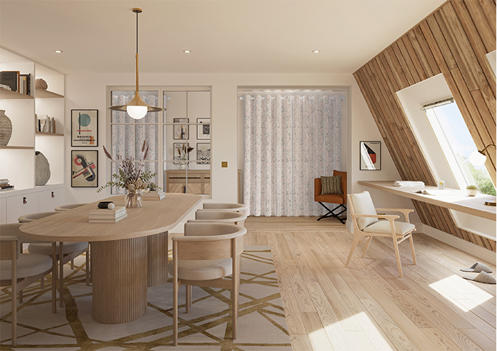 Aviary Velvet, Serenity - Made to Measure Curtain - Image 15